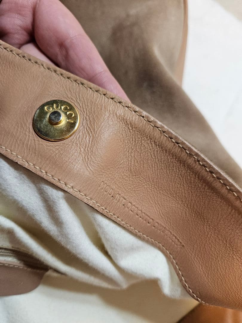 GUCCI ヴィンテージ バンブースエード