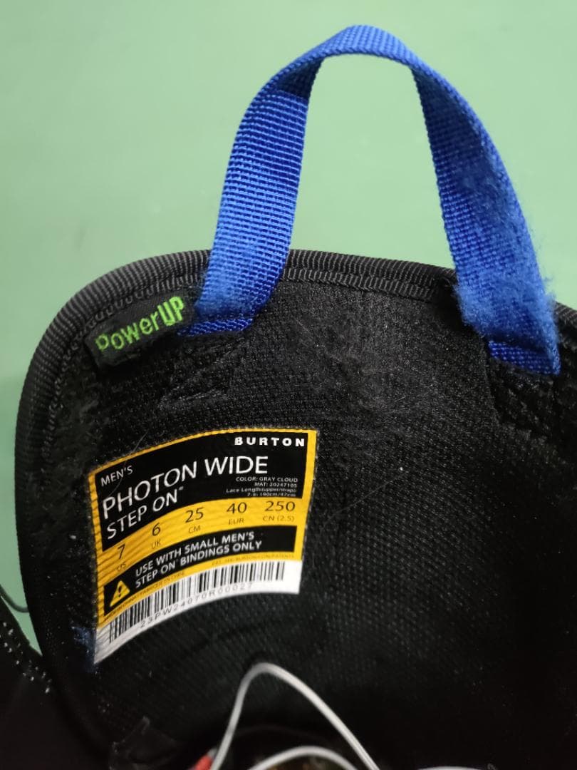 バートン ステップオン PHOTON WIDE 25.0cm バインディング付