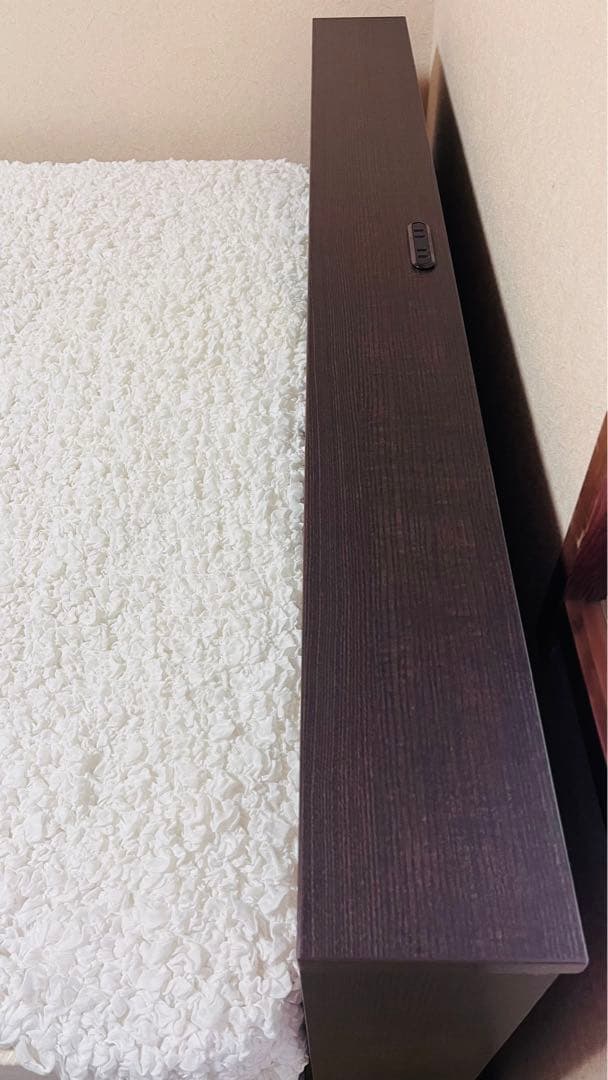 【送料込み】TOKYO BED 高品質 ダブルベッド　フレーム 跳ね上げ式