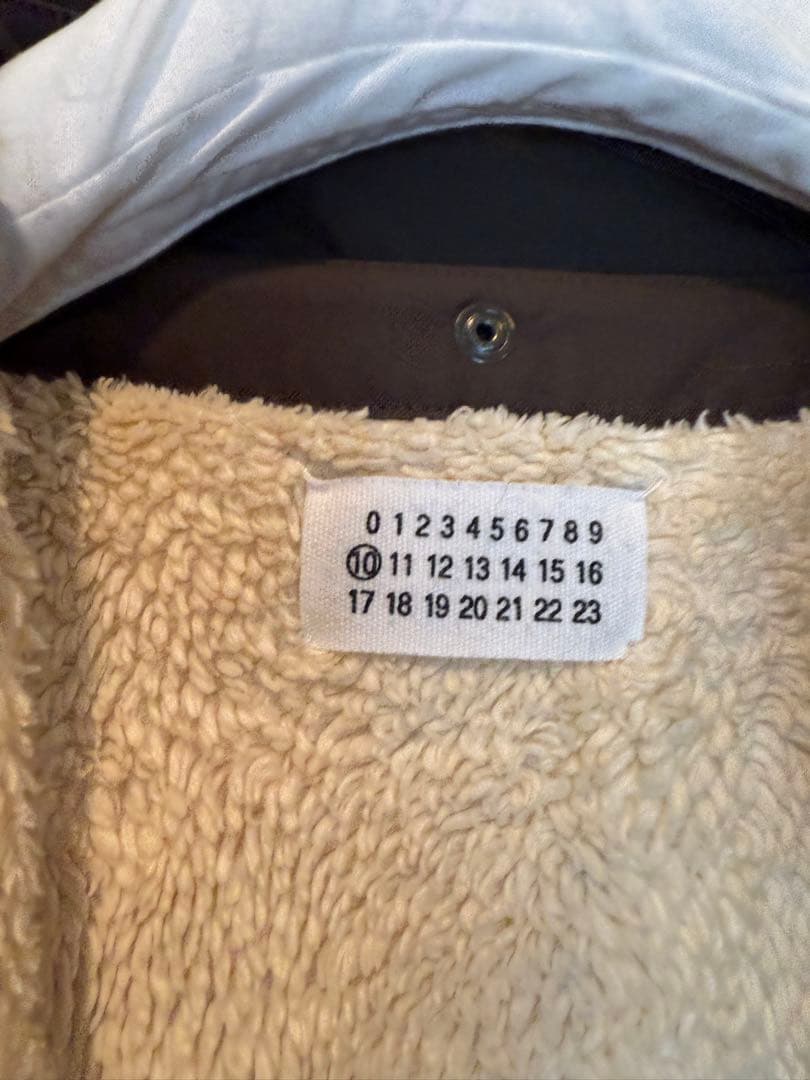 Martin Margiela 07awライナーボア モッズコート 48