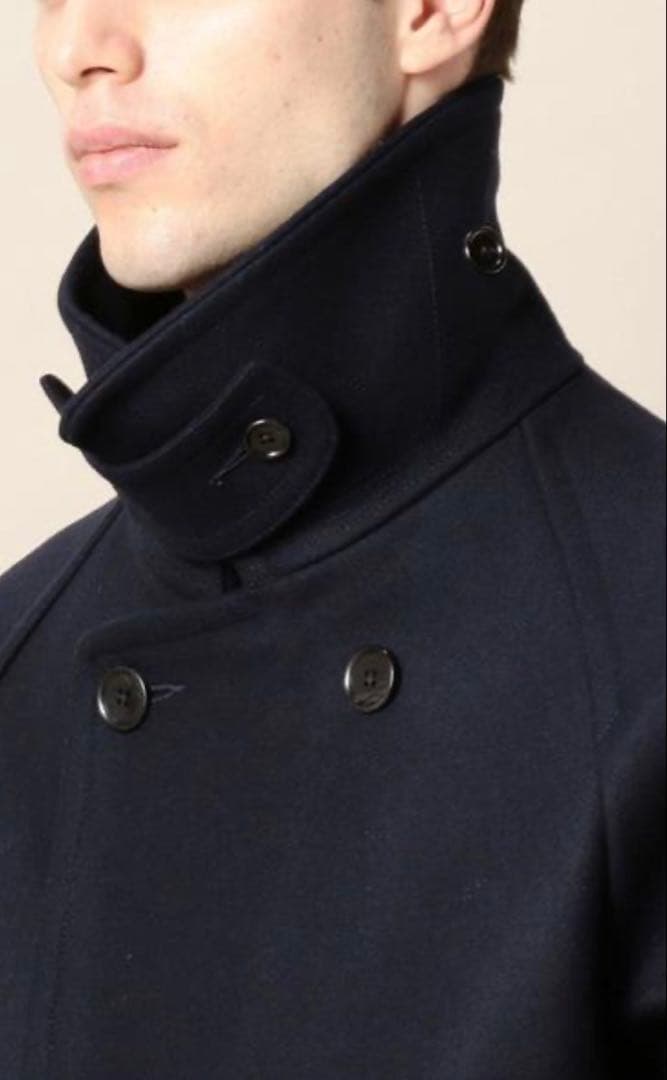 BY エメテックス メルトン ピーコート