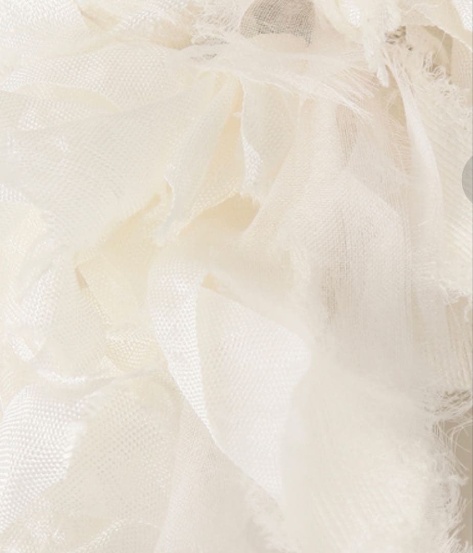 CURRENTAGE/カレンテージ 白コサージュ