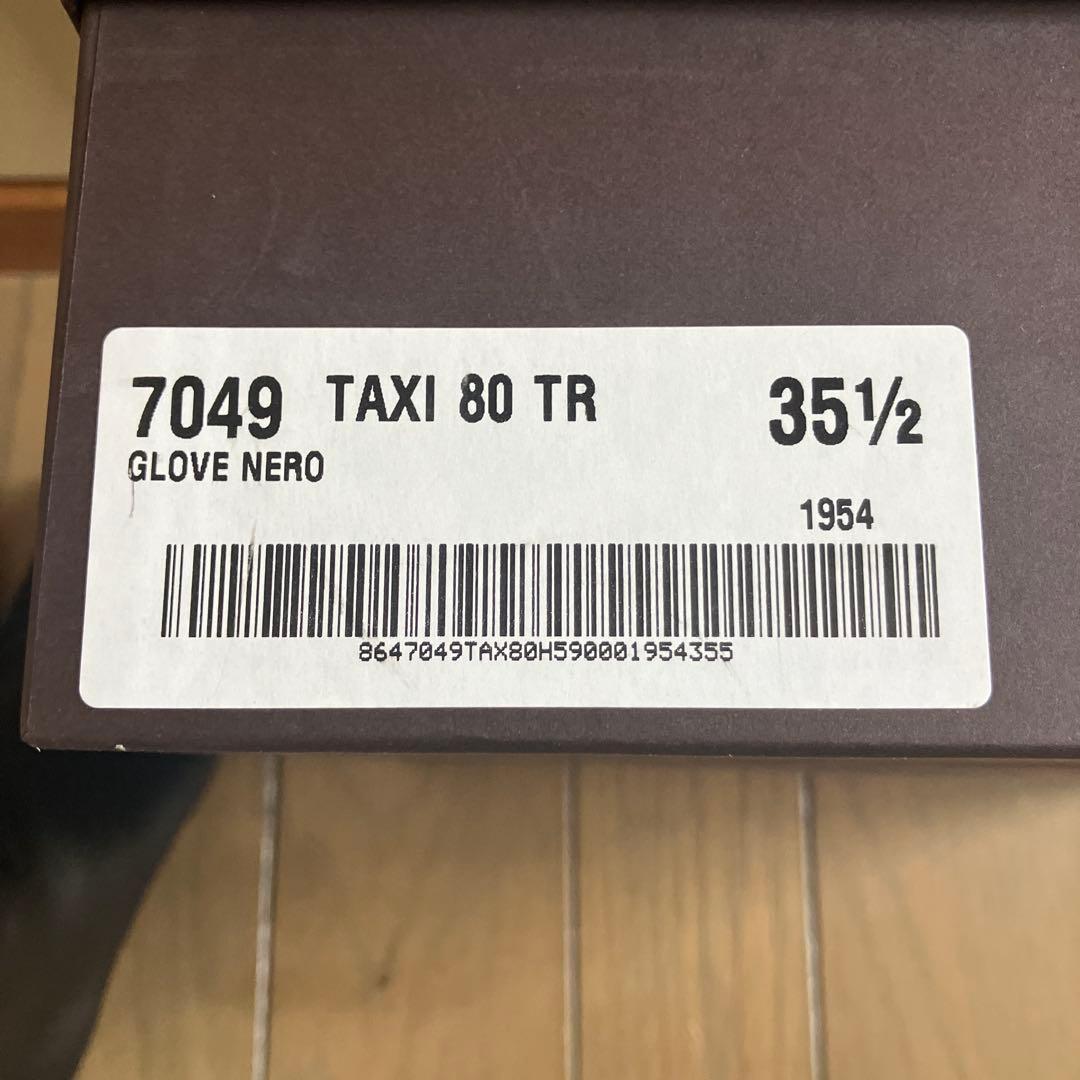 【一度だけ使用】PELLICO ショートブーツ TAXI 80 TR 35.5黒