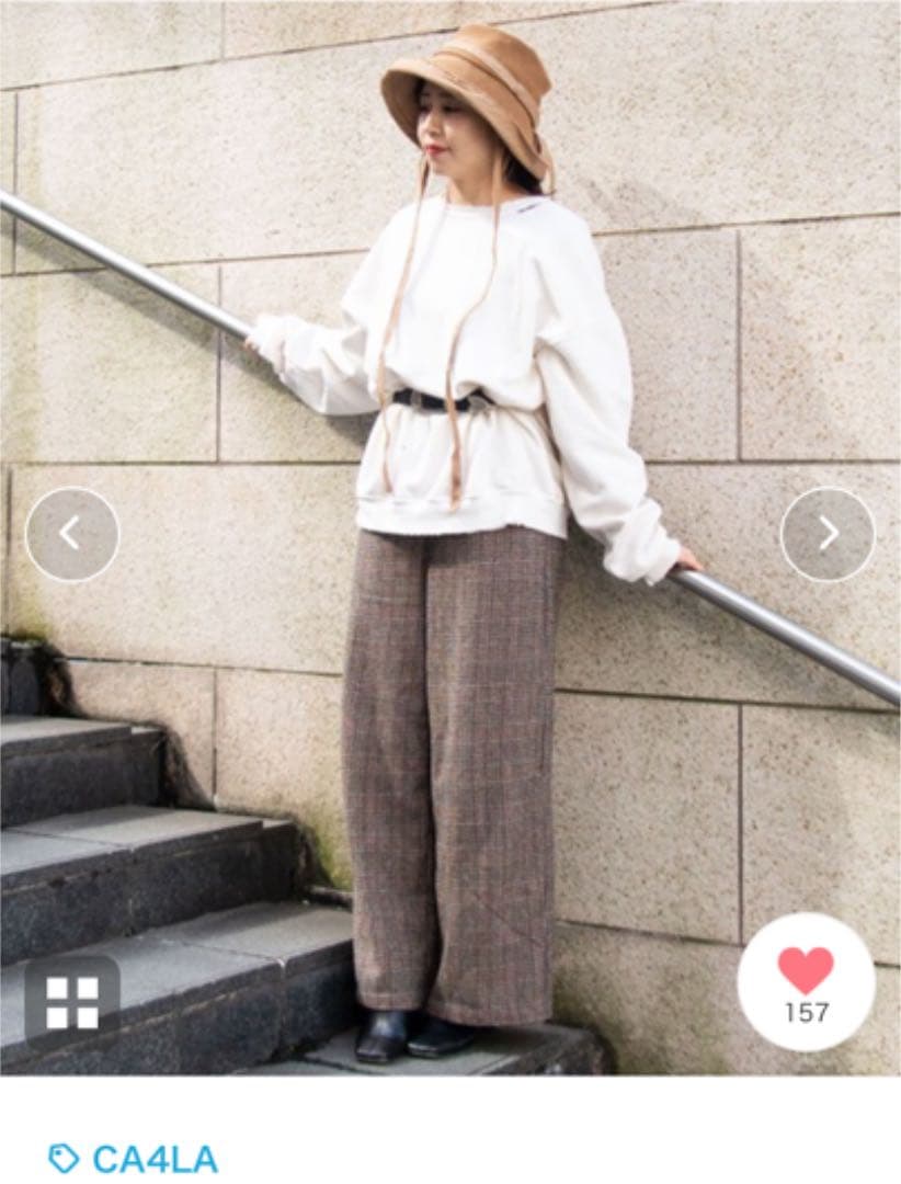 カシラ YAMABIKO UV&WASH ハット　CA4LA 紐付き　麦わら帽子