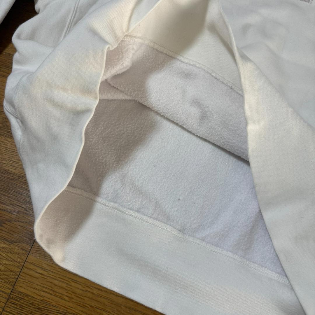 90s後半初期シュプリーム×チャンピオンリバースウィーブ刺繍ロゴスウェットシャツ