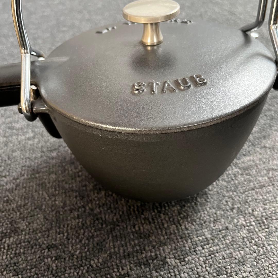 希少！！STAUB LA THEIERE ポット　やかん　ブラック　美品