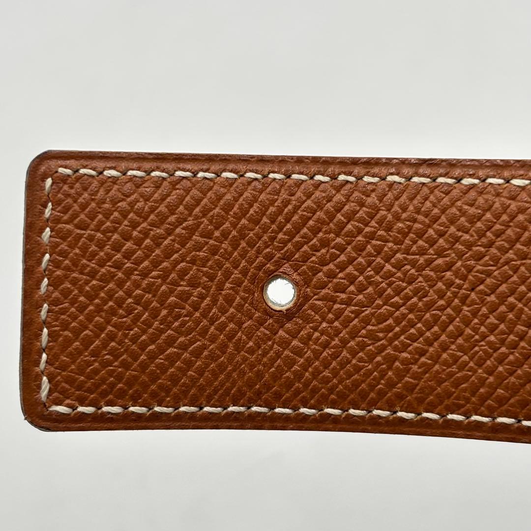【極美品】HERMES エルメス リバーシブル レザー ベルト ウエスト65