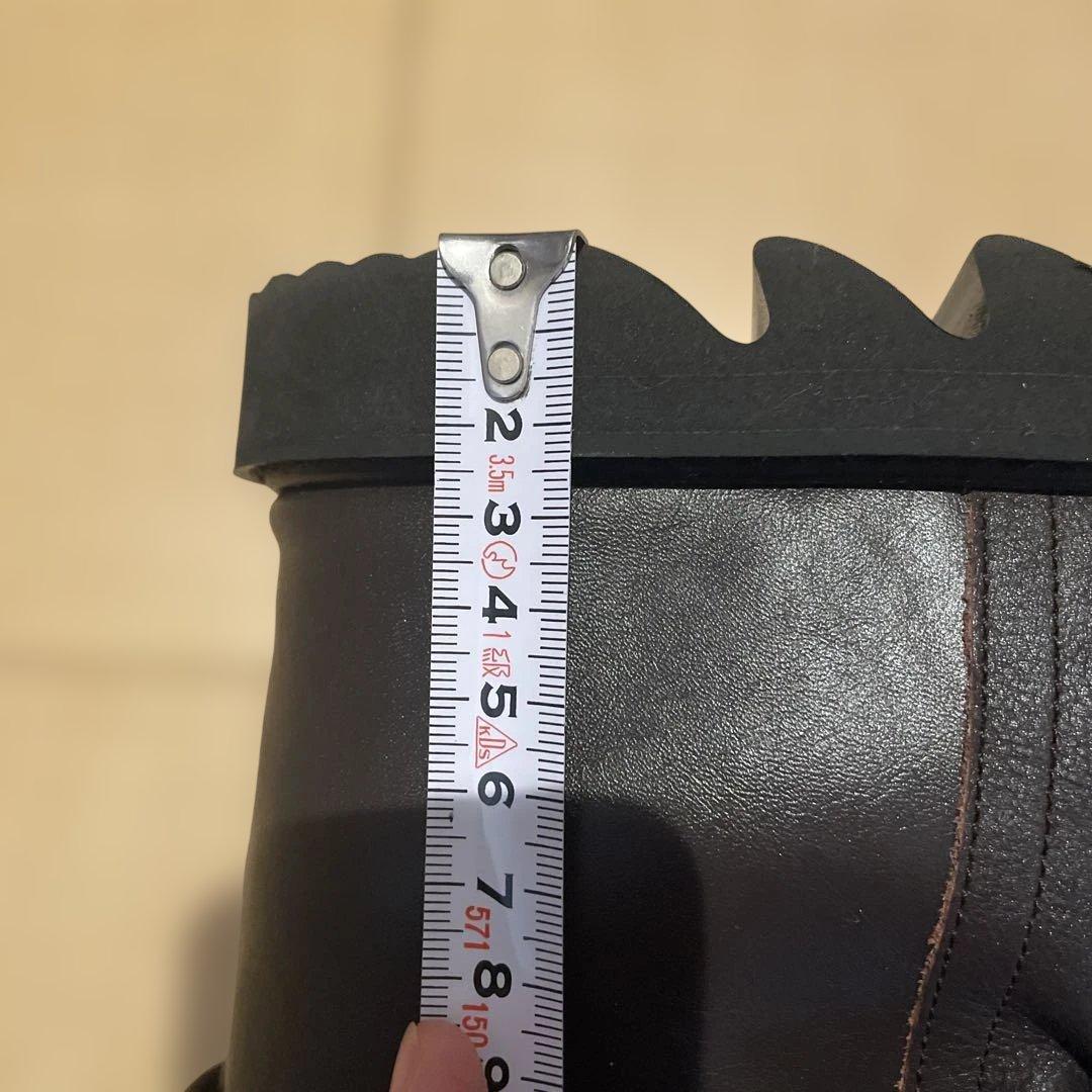 最終値下げ⭐︎zucca ダークブラウン スリーブブーツ　箱付き