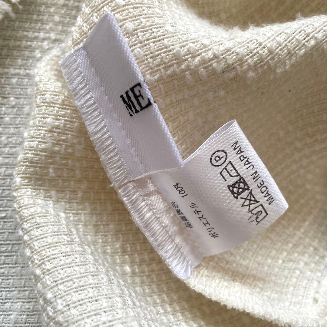 美品　MEER. メーア　ツイードプルオーバー　TWEED PULLOVER