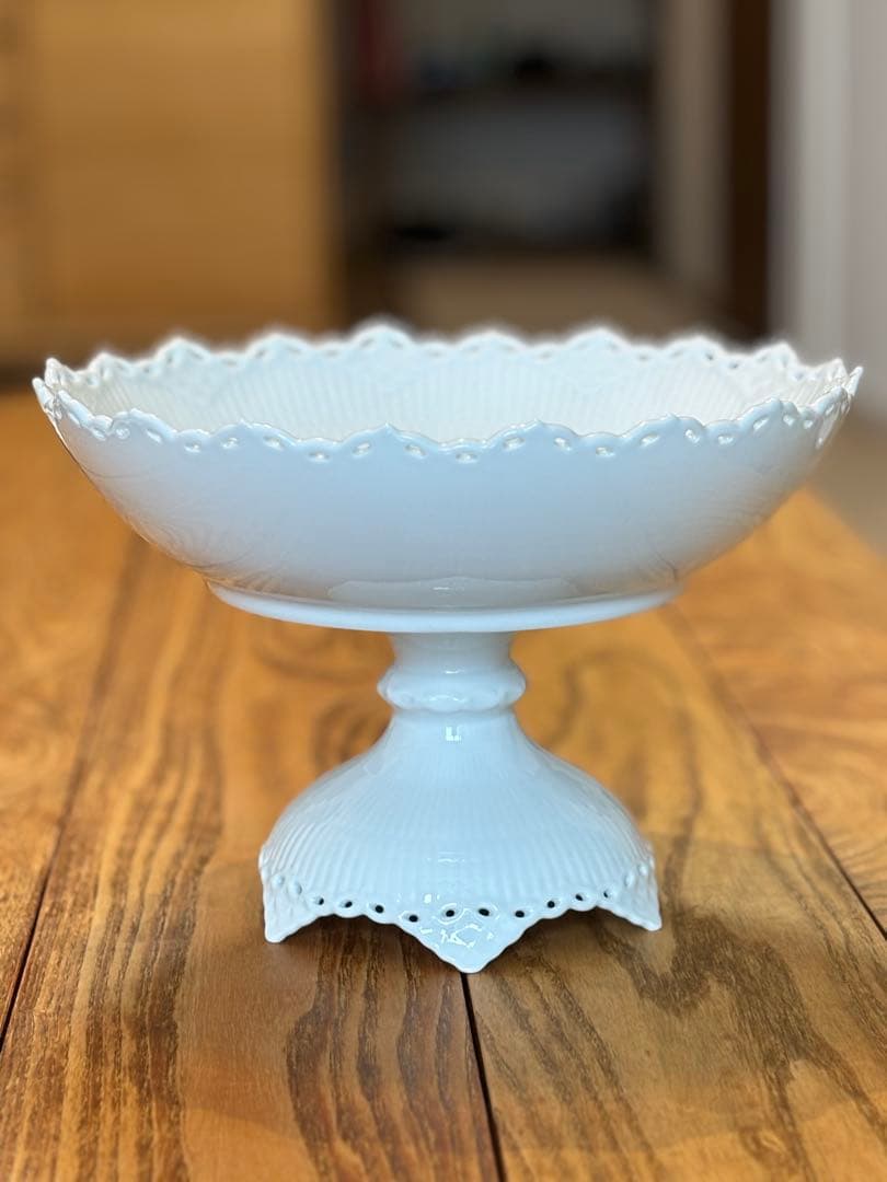 ホワイトフルーテッド フルレース コンポート+オマケ