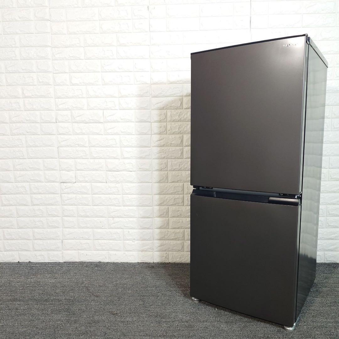 SHARP 冷蔵庫 SJ-D15H-H 152L 2021年製 家電 I037
