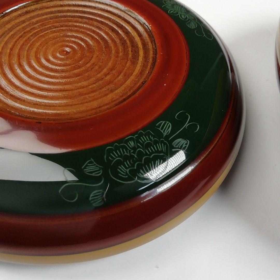 Ｗ１２７　香合　『玄々斉好　独楽　香合』『熊谷秀穂 作』　共箱　茶道具