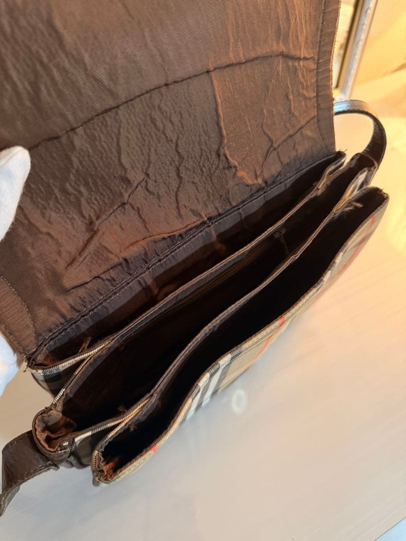 【nochiko さま専用】オールドバーバリー ショルダーバッグ