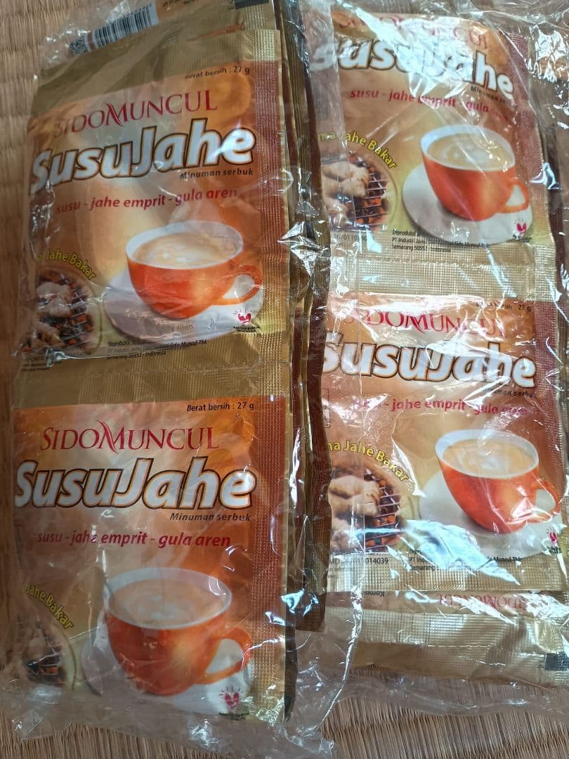 9種類のインドネシアのグッデイ・インスタント・コーヒー&Susu Jahe