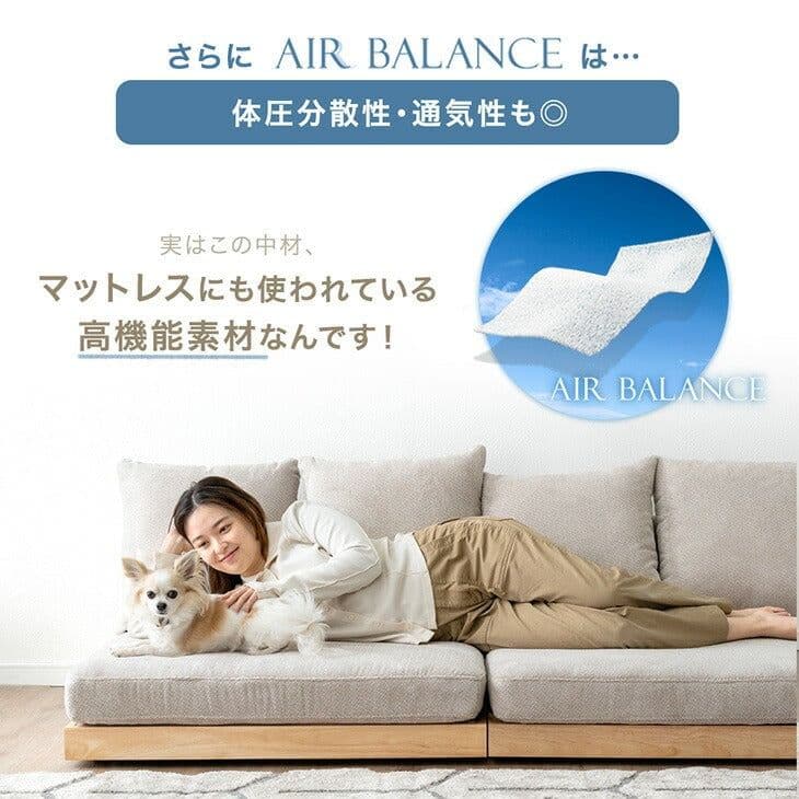 【未使用直接】【引き取り可能】タンスのゲン 座面の中まで洗える ソファ 1個