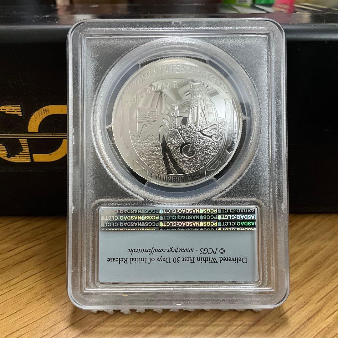 希少！シルバー イーグル2019-P PR69DCAM アポロ11 50th