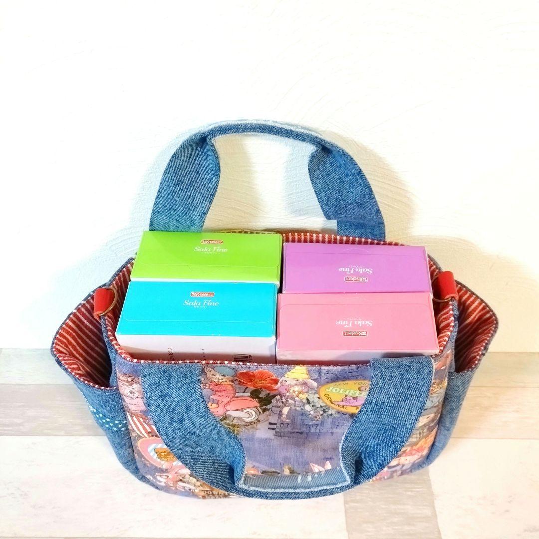 専用☆デニムリメイクバッグ＆手帳カバー☆ジョリーフルール