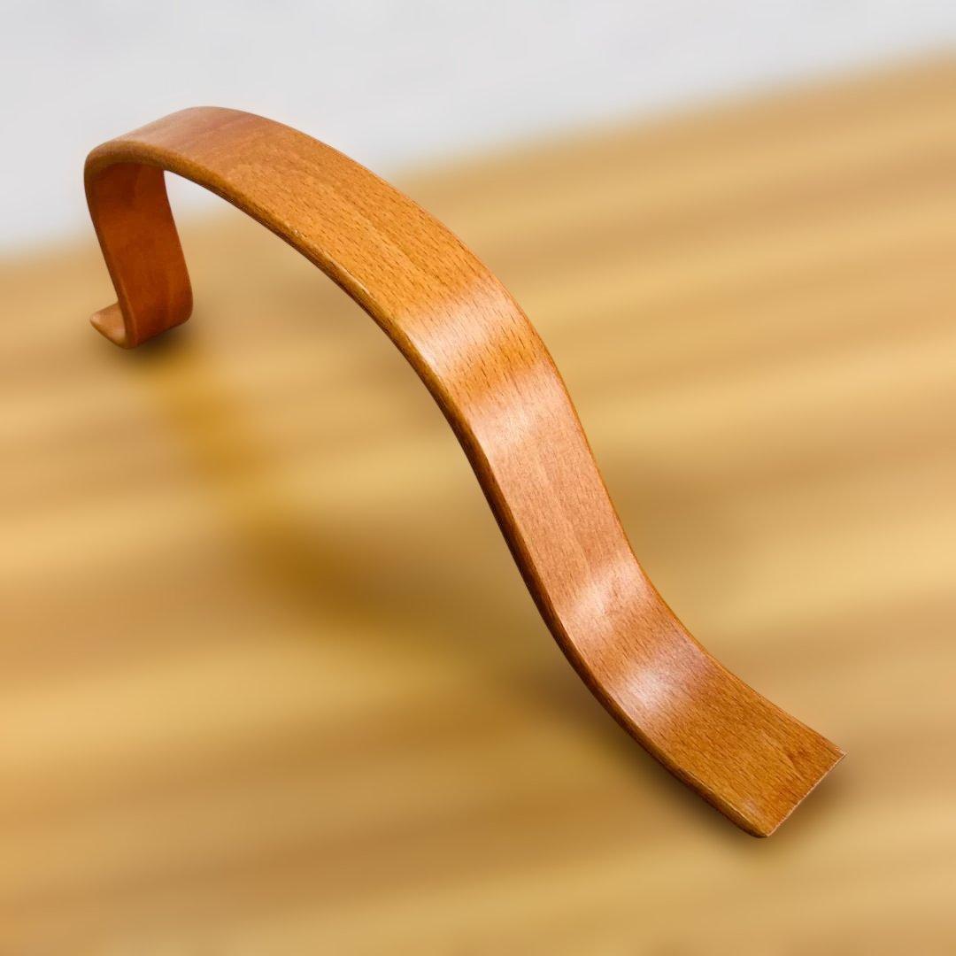 【廃盤希少品】STOKKE トリップトラップ 木製ベビーガード 皮ベルト付き