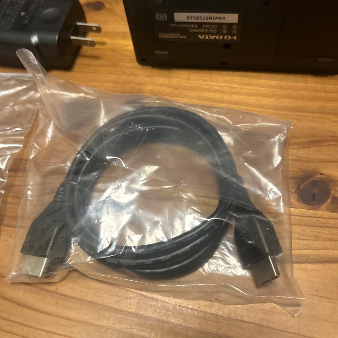 IO DATA アナログキャプチャ GV-HDREC 録画機能