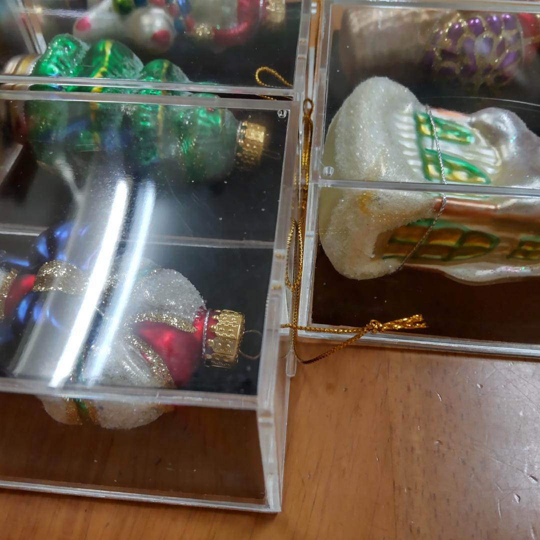 ガラスオーナメント　11ヶセット