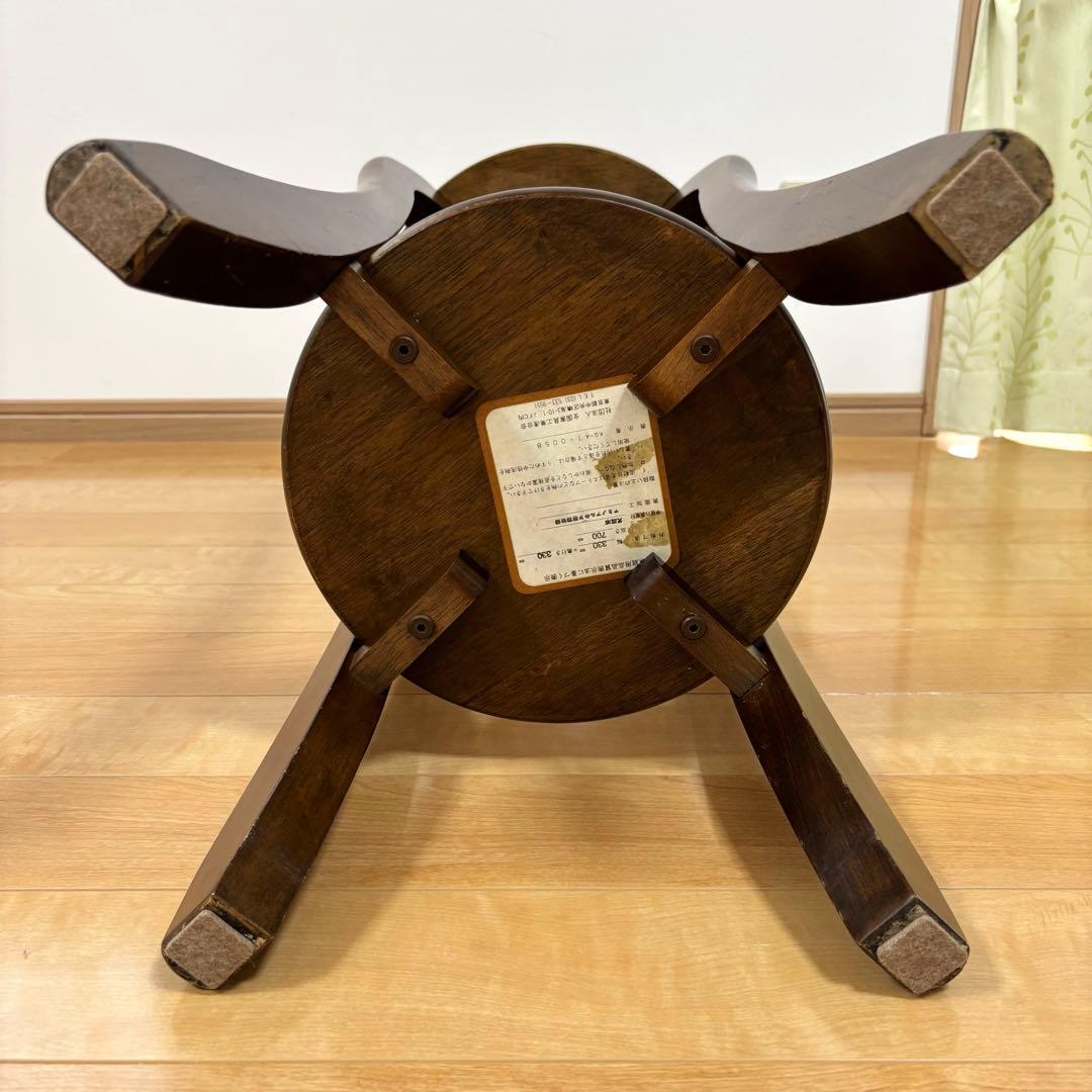 アンティーク 天然木 花台 サイドテーブル コンソールテーブル 飾り台 猫脚