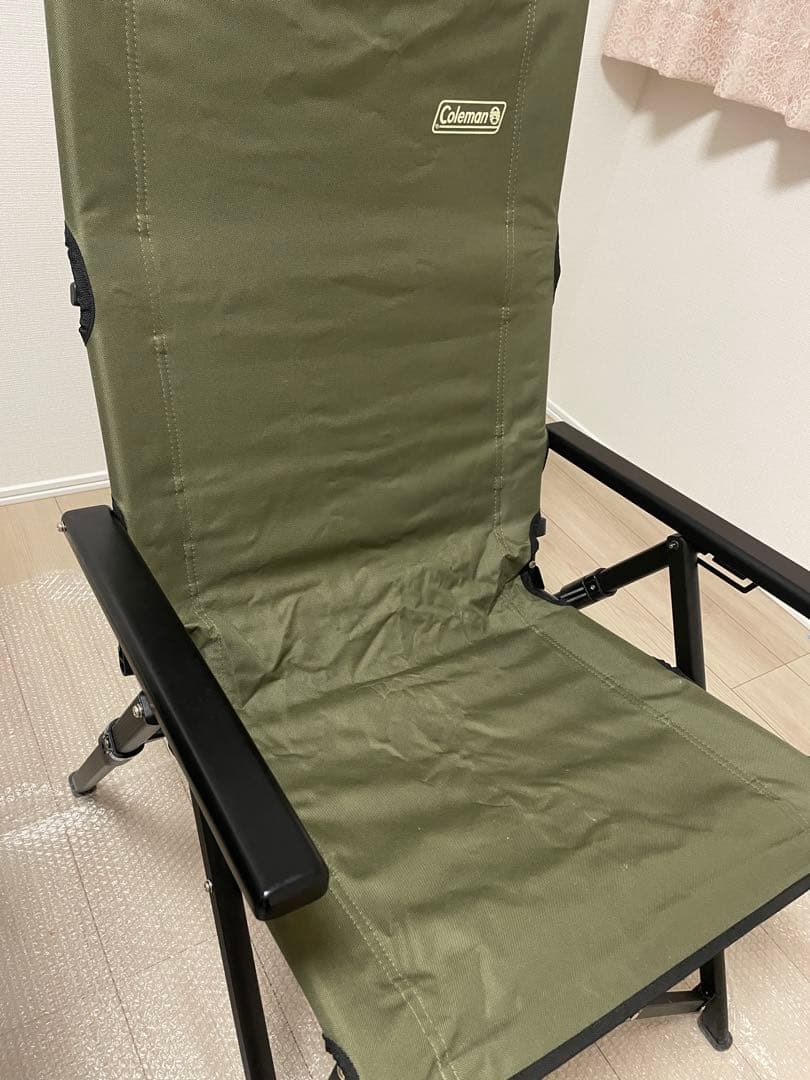 Coleman 折りたたみ　レイチェア オリーブ　2脚セット