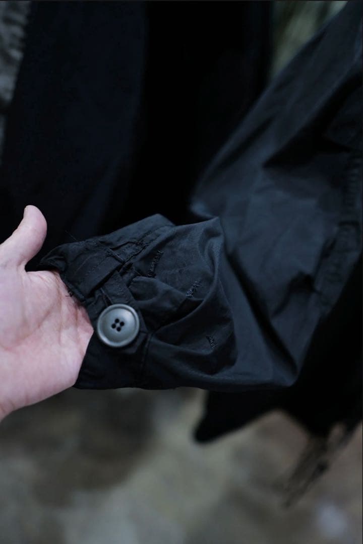 【Mサイズ】 anytee SuperBlack M65 parka