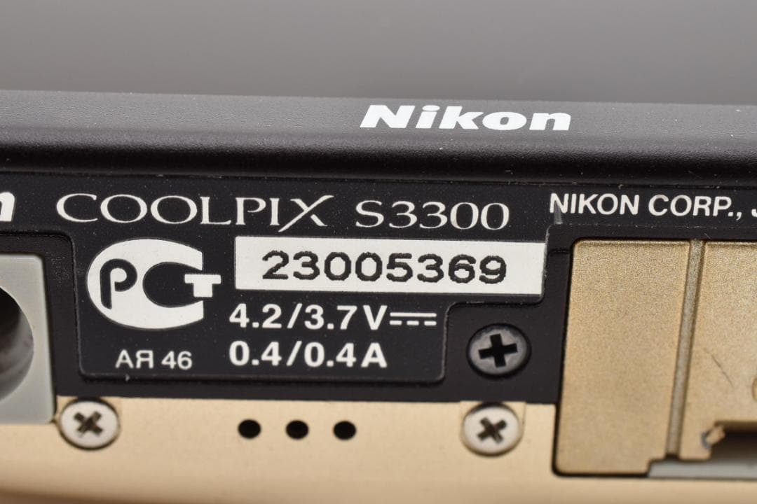 ★新品級★ニコン Nikon COOLPIX S3300 元箱付き #1566