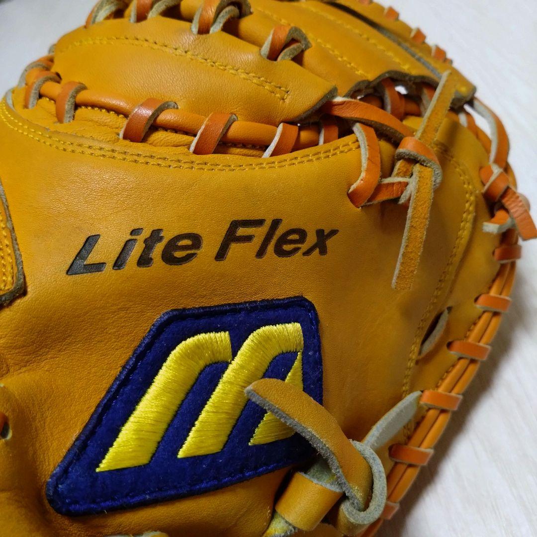 ミズノ ビッグM 捕手用ミット Lite Flex 軟式 良品
