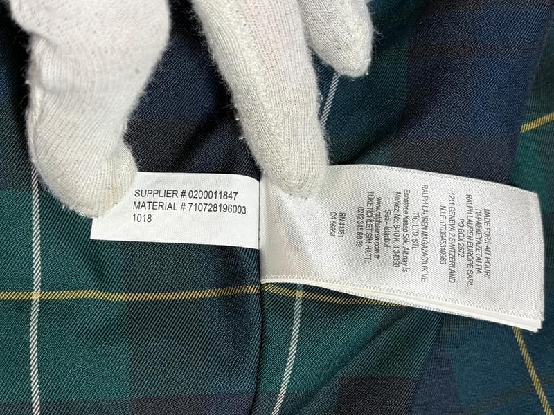 美品☆ポロ ラルフローレン　ジップアップナイロンジャケット　スイングトップ　M