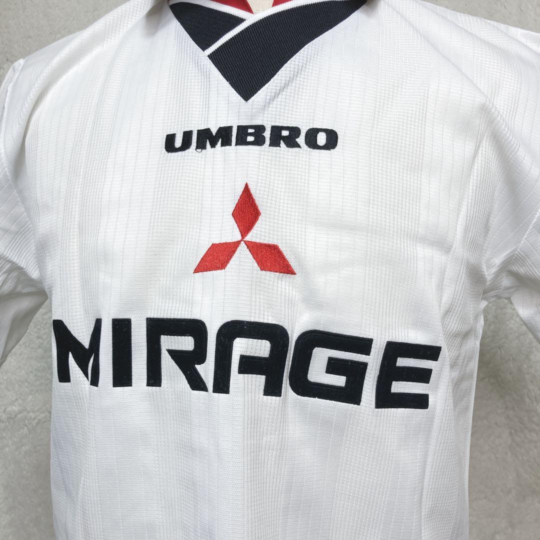 美品 浦和レッズ 1997年 アウェイ ユニフォームS アンブロ