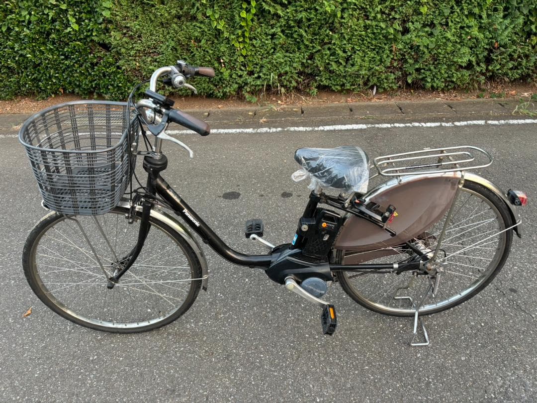 パナソニック 電動自転車 ビビ・DX26 26型 内装3段 ピュアブラック