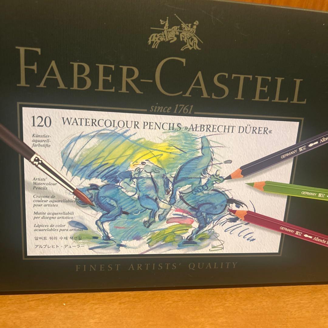 訳あり◆ファーバーカステル アルブレヒト・デューラー水彩色鉛筆 62色