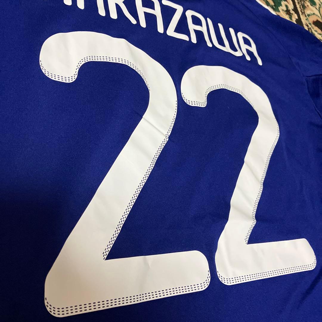 美品　アディダス　サッカー　ユニフォーム　XO 日本代表　中澤