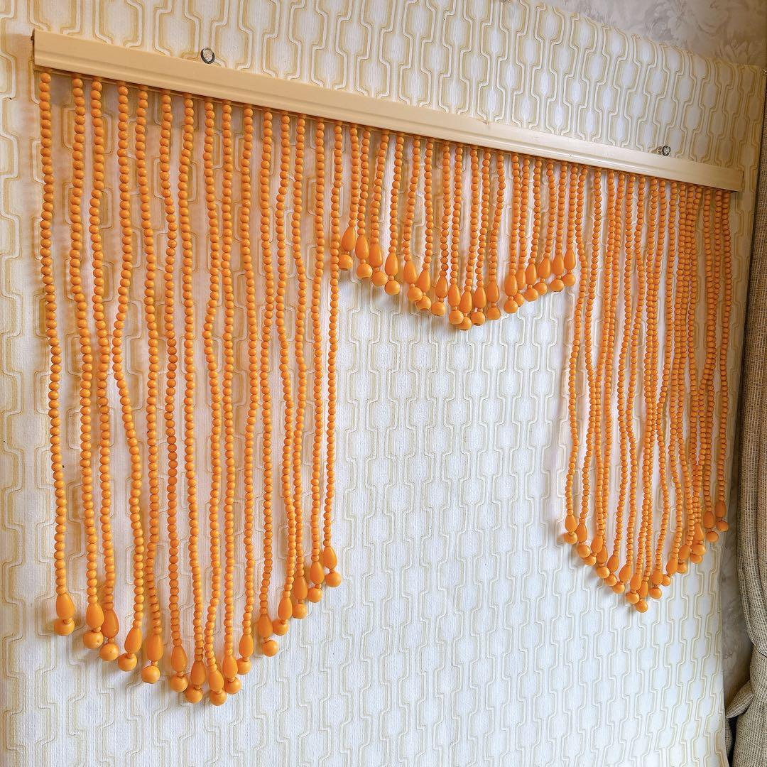 昭和 レトロ 昭和レトロ 玉のれん ビーズのれん レトロポップ レトロ雑貨