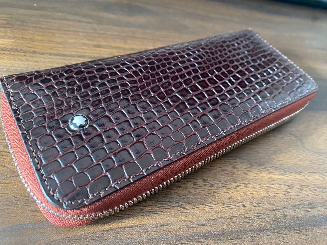 モンブラン ペンケース ペンポーチ マイスターシュテュックセレクション チョコ