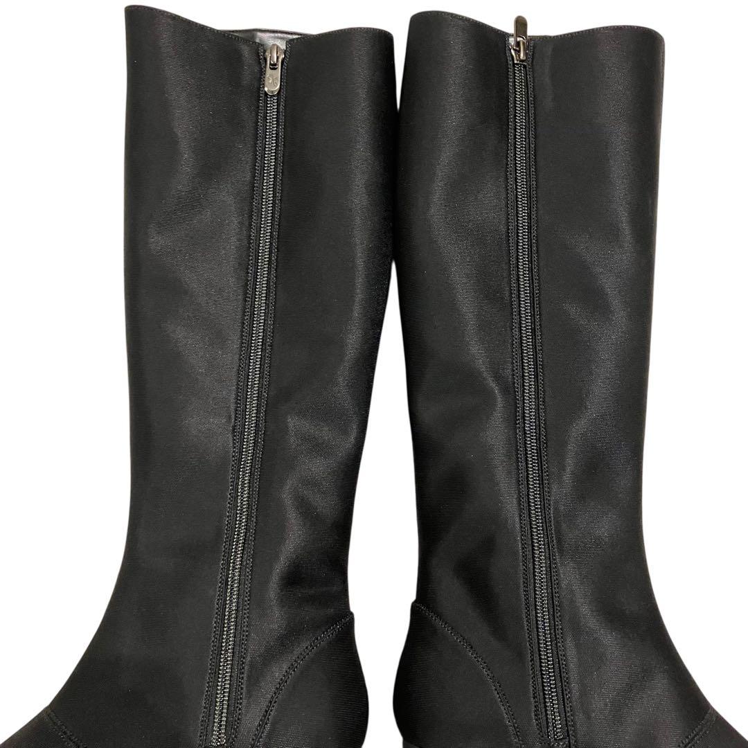 新品⭐︎希少品 銀座かねまつ ロングブーツ 晴雨兼用 ゴアテックス 23.5cm