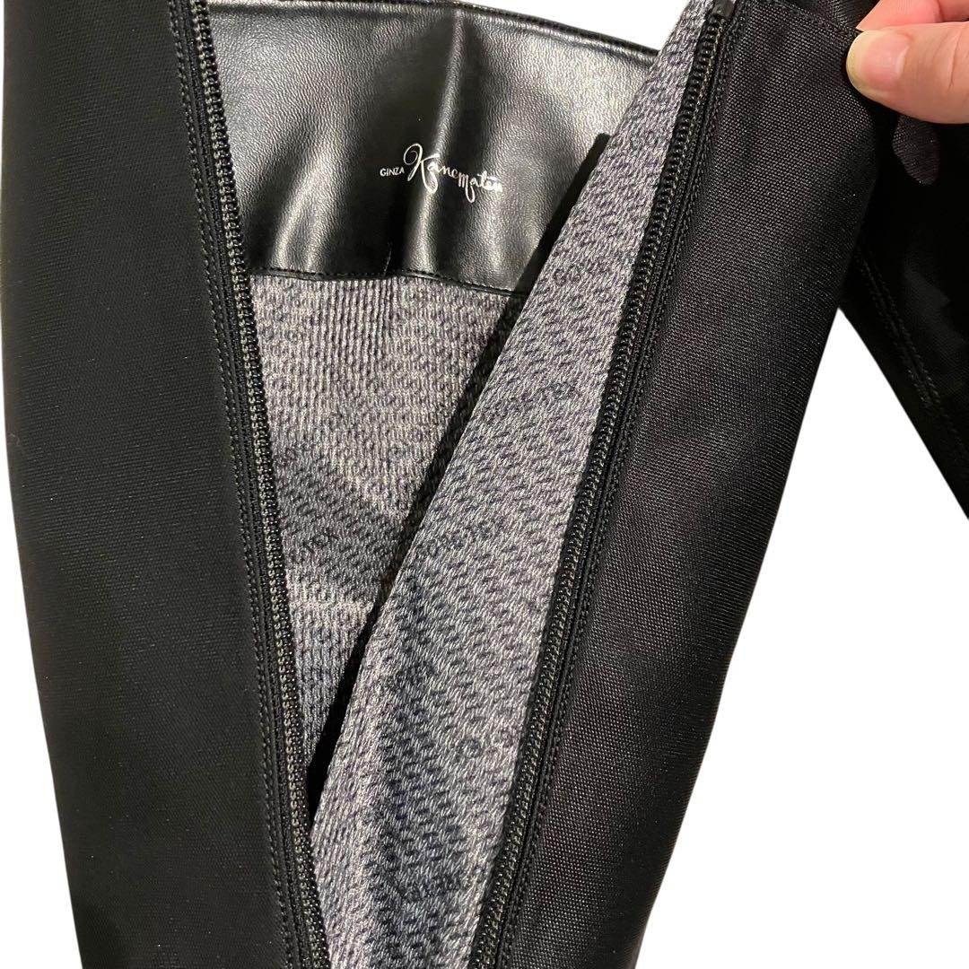 新品⭐︎希少品 銀座かねまつ ロングブーツ 晴雨兼用 ゴアテックス 23.5cm