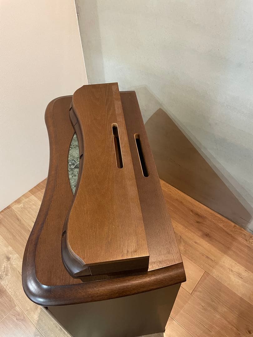 木製ドレッサー オーバルミラー　椅子別売り