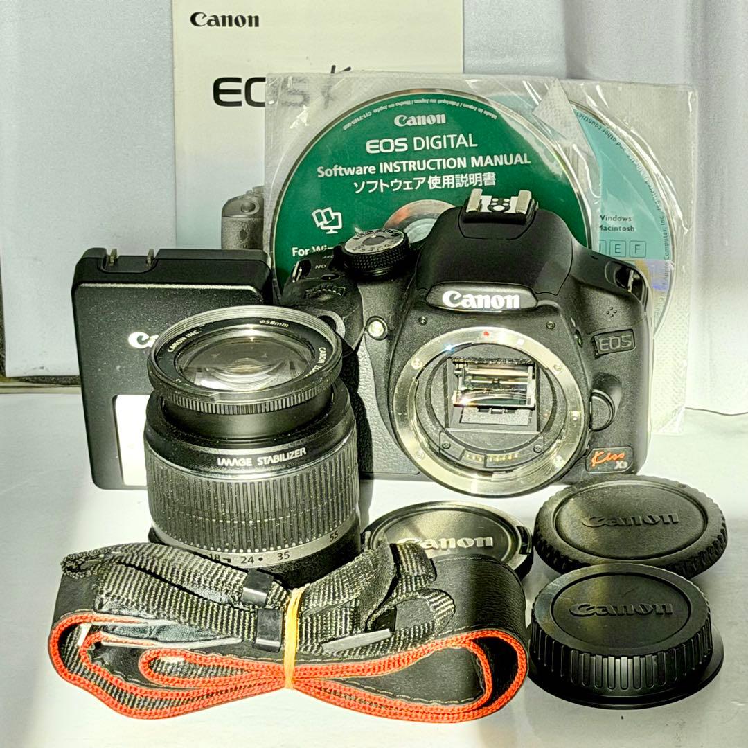 ジャンク品 Canon EOS Kiss X3 標準レンズ付き