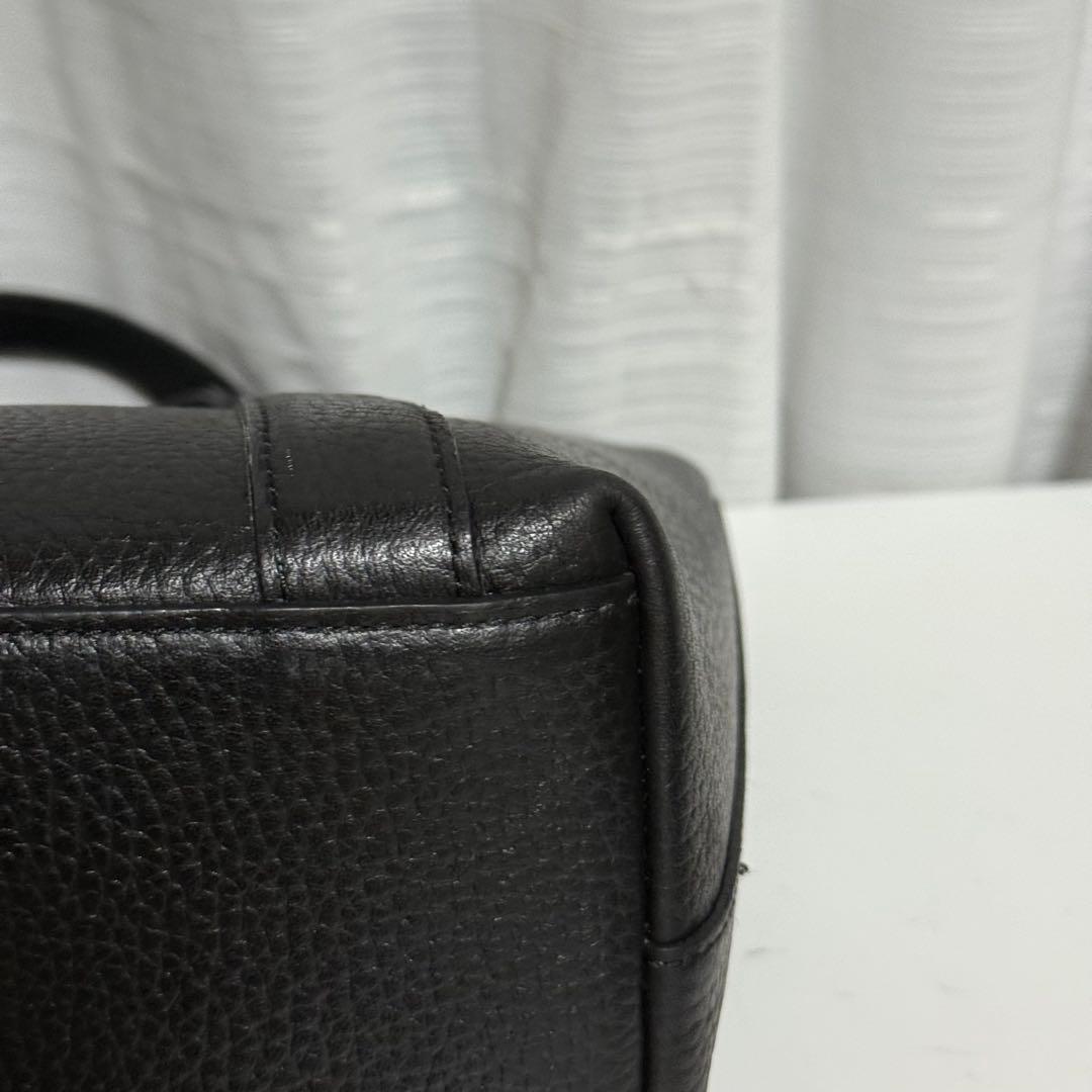 ⭐️極美品⭐️ ペッレモルビダ　テーラマリーナ　ブラック　ミニトート　シボ革