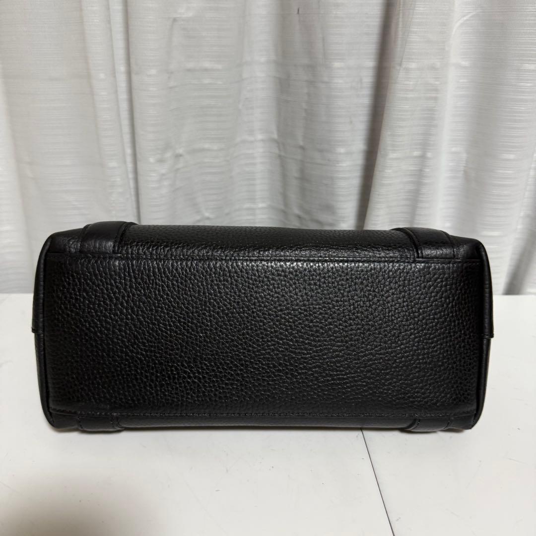 ⭐️極美品⭐️ ペッレモルビダ　テーラマリーナ　ブラック　ミニトート　シボ革