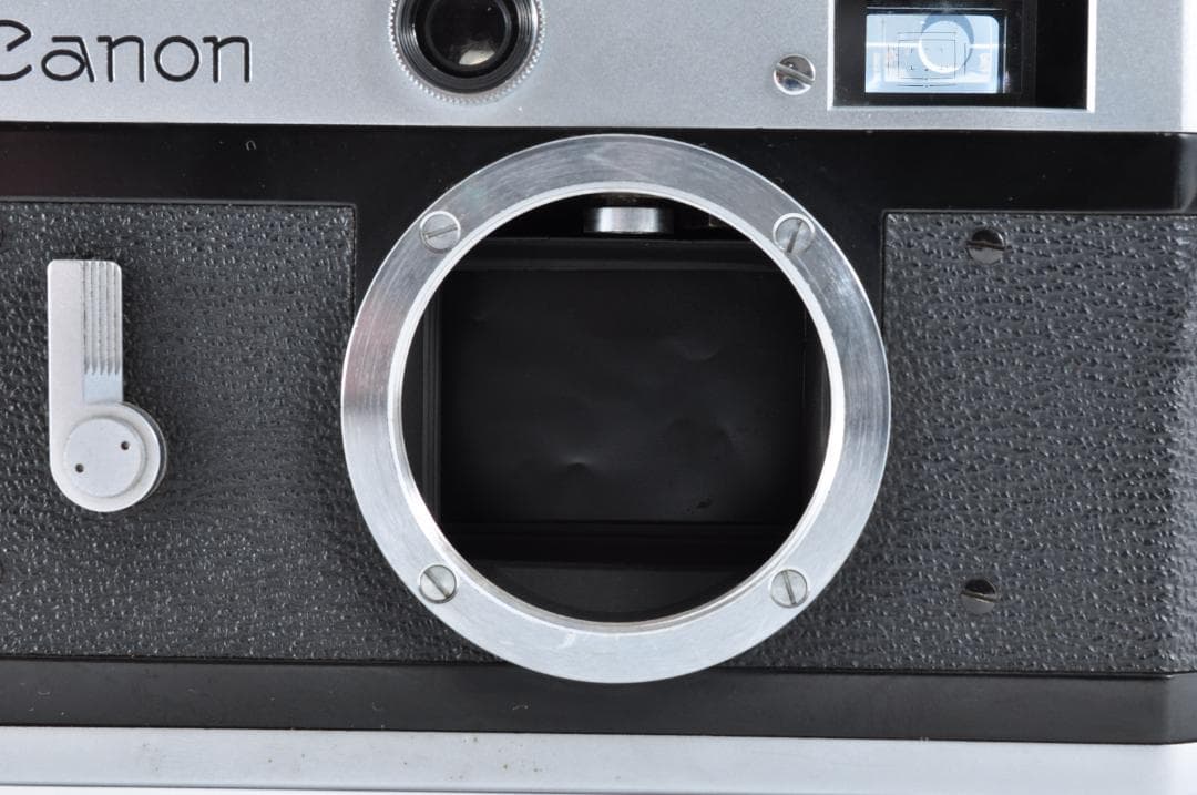 Canon P型 レンジファインダーカメラ レザーケース、露出メーター付き