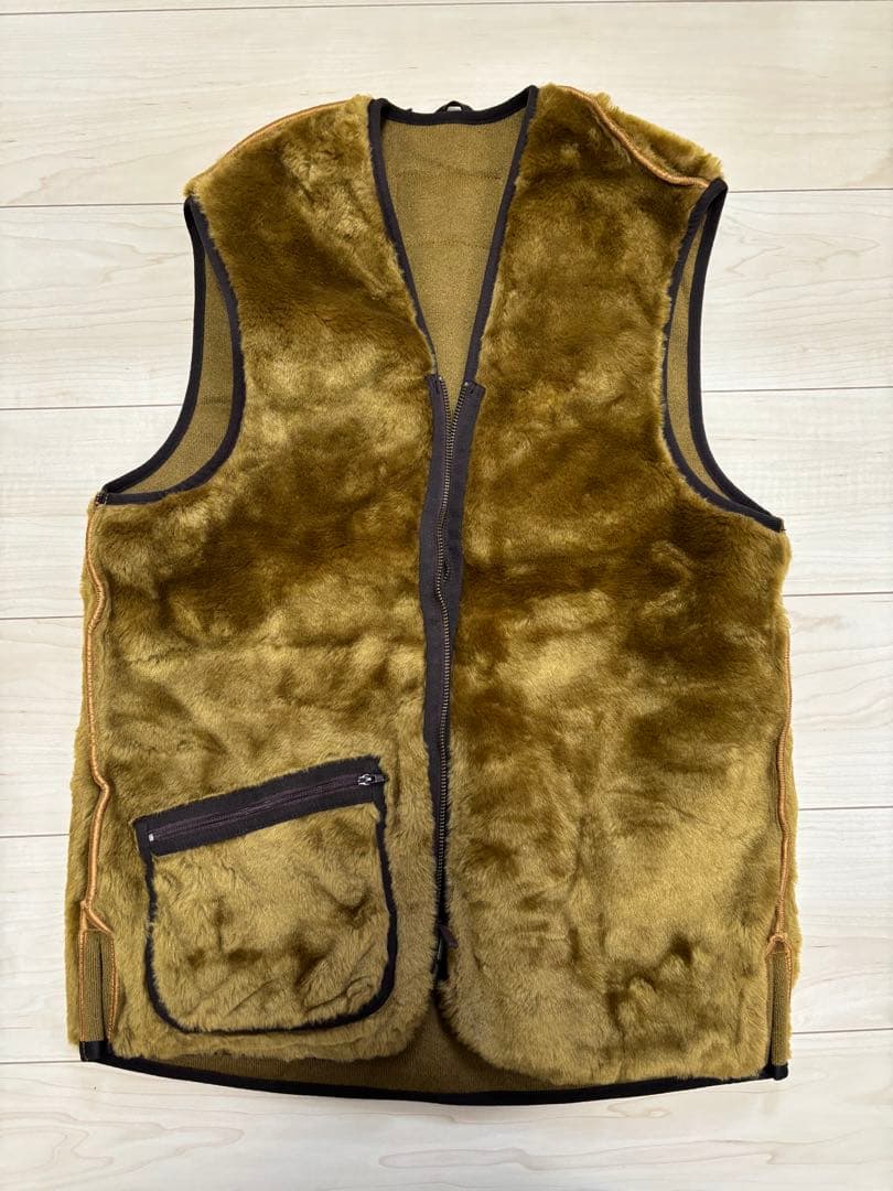 Barbour ファー ベスト 38