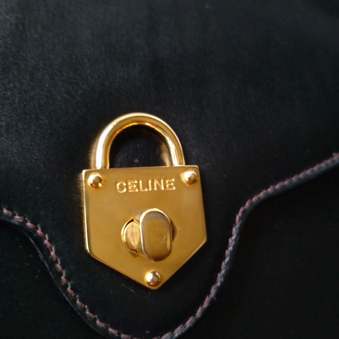 CELINE セリーヌ カデナ ターンロック ショルダーバッグ オールドセリーヌ