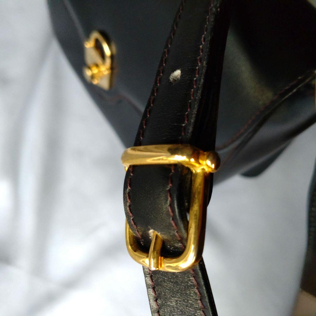 CELINE セリーヌ カデナ ターンロック ショルダーバッグ オールドセリーヌ