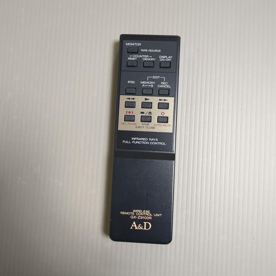 A&D GX-Z7100EX カセットデッキ 【要修理】