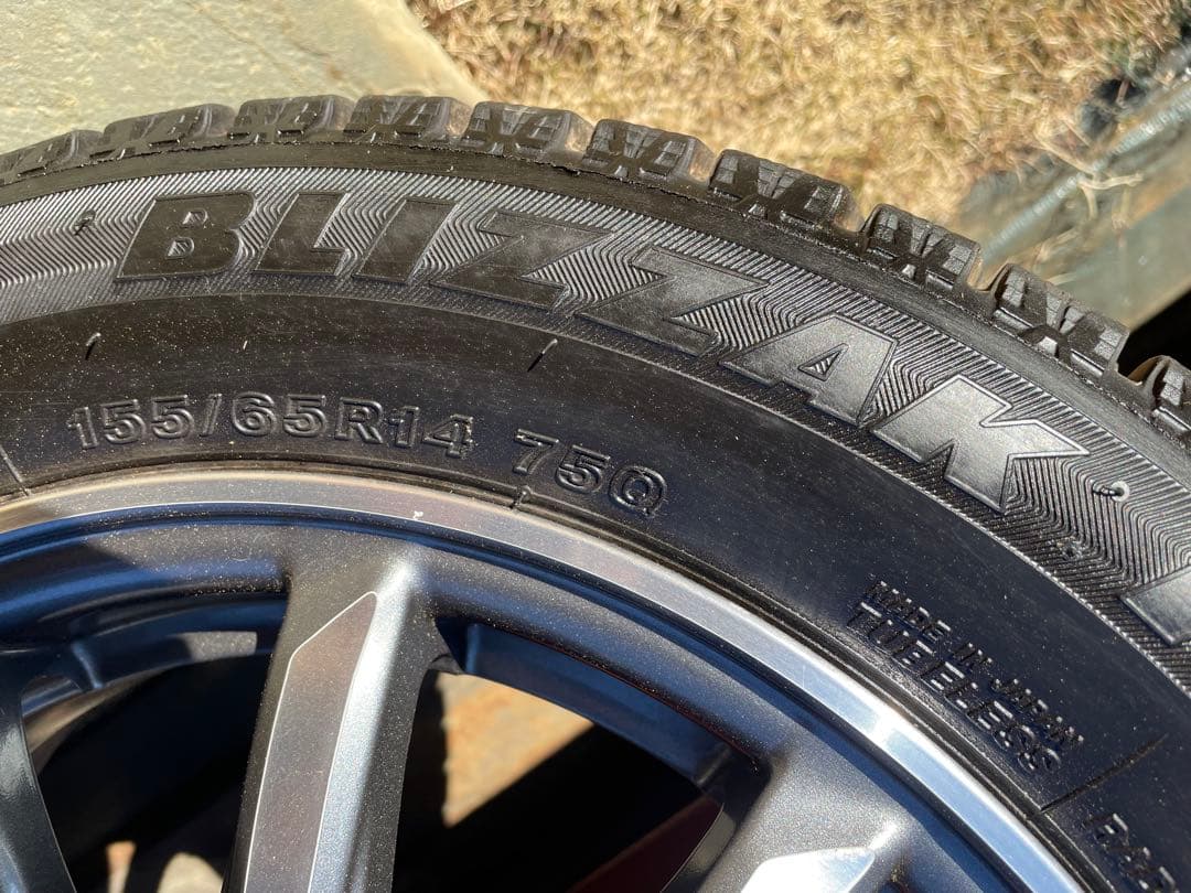 ホンダN-wgn(box)スタッドレス、アルミホイール　 4本セット