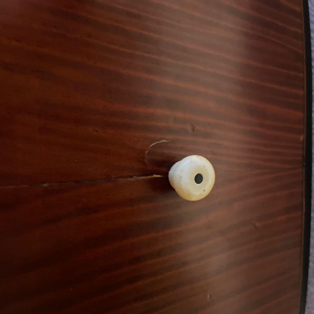 Kasuga（春日楽器）のレアモデル　トップ単板で虎杢のメイプルサイドバック