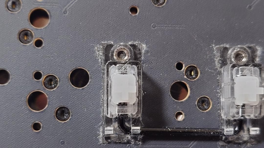 自作キーボード Freebird TKL White